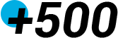 +500